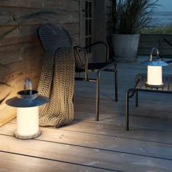 Nordlux Solcellelampe Temple To-Go, sink, høyde 30 cm| Dekorasjonsbelysning|Kommersiell Utebelysning