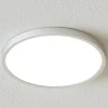 Arcchio Solvie LED-taklampe, sølv, rund, Ø 30 cm| Design- Og Hotellbelysning|Led-Innendørs