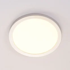Arcchio Solvie LED-taklampe, sølv, rund, Ø 30 cm| Design- Og Hotellbelysning|Led-Innendørs