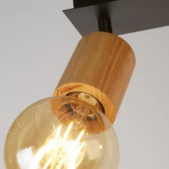 Searchlight Spinny downlight, 4 lyskilder, gummitre, 90 cm lang, E27| Spotter I Tak