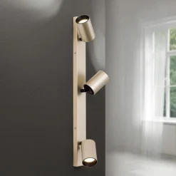 ORION Spotlight Sean, 3 lyskilder, gullfarget, metall, svingbar| Spotter I Tak