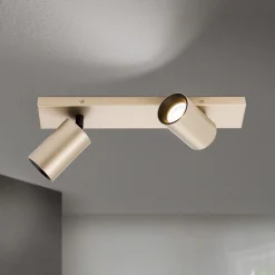 ORION Spotlight Sean, 2 lyskilder, gullfarget, metall, svingbar| Spotter I Tak