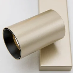 ORION Spotlight Sean, 2 lyskilder, gullfarget, metall, svingbar| Spotter I Tak