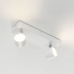 Philips Star - 2 lyskilder LED spot, warmglow, hvit| Spotter I Tak