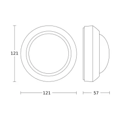 STEINEL IS 360-3 bevegelsessensor i hvit| Sensor|Tilbehør