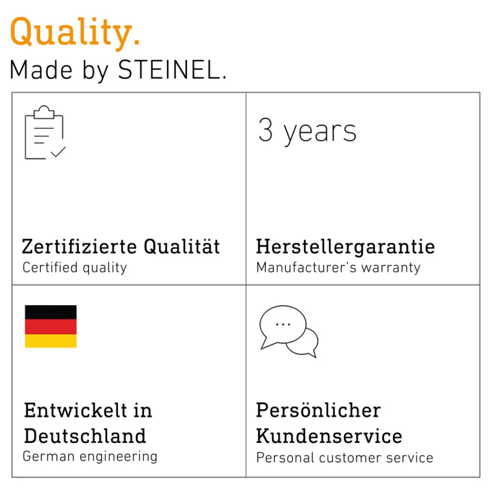 STEINEL IS 1 bevegelsessensor hvit Best