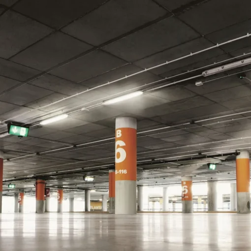 STEINEL IS 3360 COM1 Utenpåliggende bevegelsessensor hvit kantet New