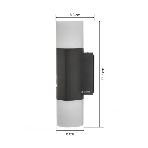 STEINEL L 910 S LED-vegglampe, sensor, antrasitt Outlet