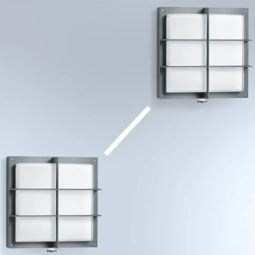 STEINEL L 691 S V2 vegglampe sensor gitter| Vegglamper Med Sensor|Utebelysning Med Sensor