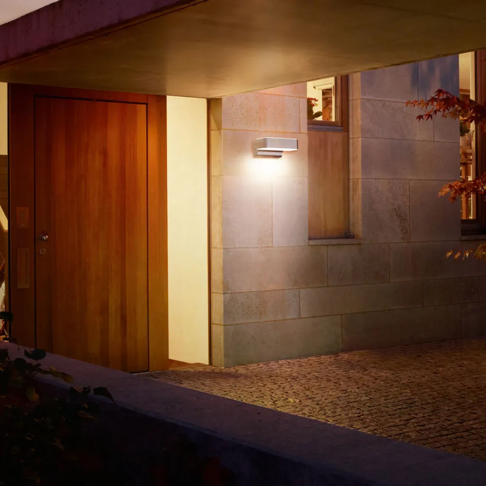 STEINEL L 800 SC utendørs LED-vegglampe med sensor, antrasitt