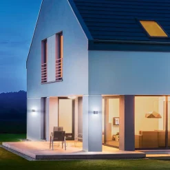 STEINEL L 835 SC Utendørs vegglampe med sensor sølv Best