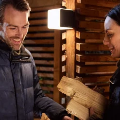 STEINEL L 835 SC Utendørs vegglampe med sensor sølv Best