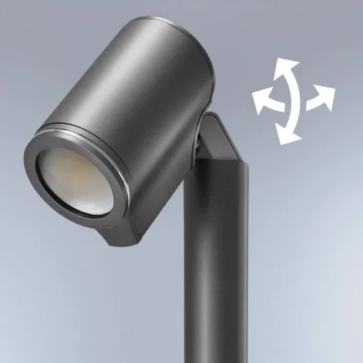 STEINEL Spot Way LED-veilampe, svingbar| Kommersiell Utebelysning|Gatebelysning, Pullert Belysning