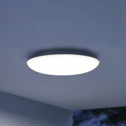STEINEL Vario Quattro Pro taklampe hvit 3 000 K| Utebelysning Med Sensor|Utebelysning Med Sensor