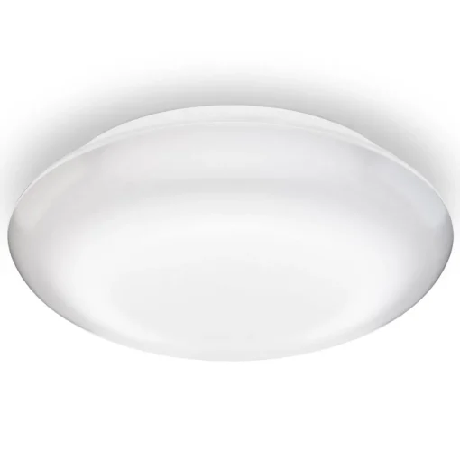 STEINEL Vario Quattro Pro taklampe hvit 3 000 K| Utebelysning Med Sensor|Utebelysning Med Sensor
