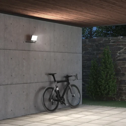 STEINEL XLED One S spot antrasitt 20x23x19| Kommersiell Utebelysning|Vegglamper Med Sensor