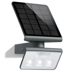 STEINEL XSolar L-S Professional LED-sensorspotlight| Solcellelamper Med Sensor|Vegglamper Med Sensor
