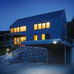 STEINEL XSolar L-S Professional LED-sensorspotlight| Solcellelamper Med Sensor|Vegglamper Med Sensor