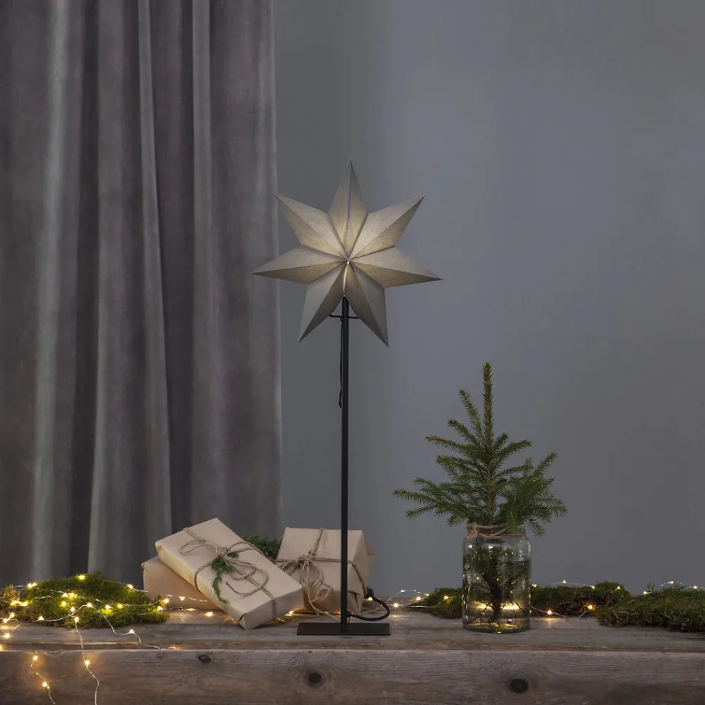 STAR TRADING Stående stjerne Ozen høyde 85 cm| Julebelysning