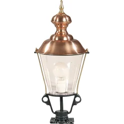 K.S. Verlichting Stibelysning K43, høyde 68 cm svart| Gatebelysning, Pullert Belysning