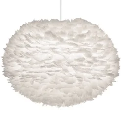 UMAGE Stor designerpendellampe Eos i hvitt| Pendellamper