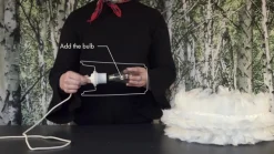 UMAGE Stor designerpendellampe Eos i hvitt| Pendellamper