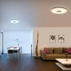 Trio Lighting Stor LED-taklampe Tokyo med fjernkontroll| Led-Innendørs|Taklamper