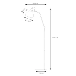 Lucide Sublime gulvlampe Shadi| Gulvlamper