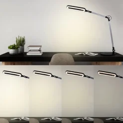 Briloner Svane LED-bordlampe, CCT, dimbar| Kontorbelysning|Bordlamper