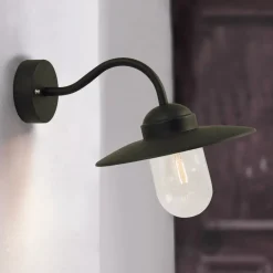 Nordlux Svart LUXEMBOURG utendørs vegglampe.| Vegglamper Utendørs