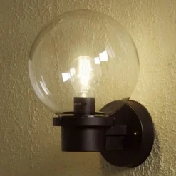 Konstsmide Svart utendørs NEMI vegglampe uten sensor Outlet