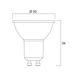 Sylvania LED-reflektorpære GU10 4W 3000K 36° 345 lm glass Sale