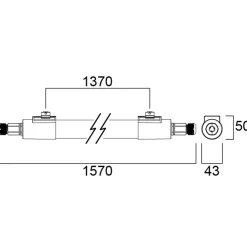 Sylvania Start Eco Batten fuktsikker IP65 840 23W Online