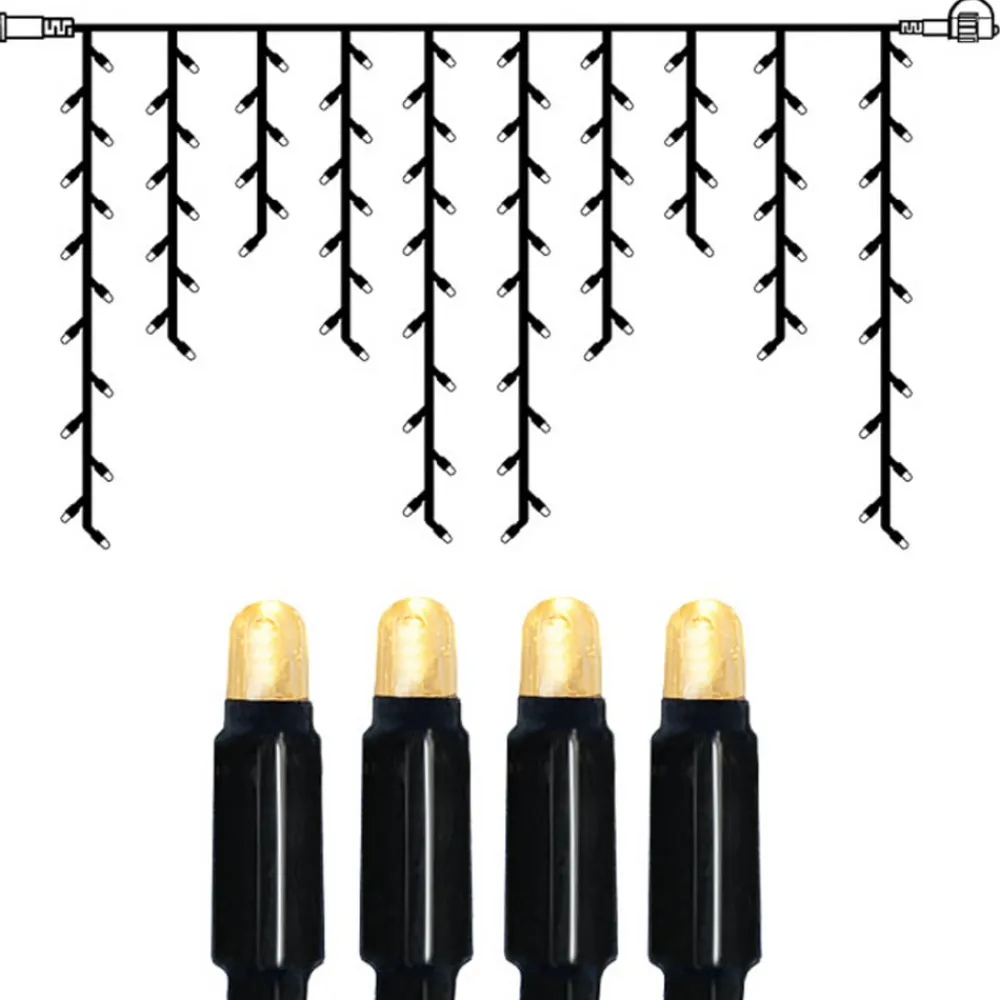 STAR TRADING System 24 - utvidelsesett LED-istapper. 2x1 m| Julebelysning