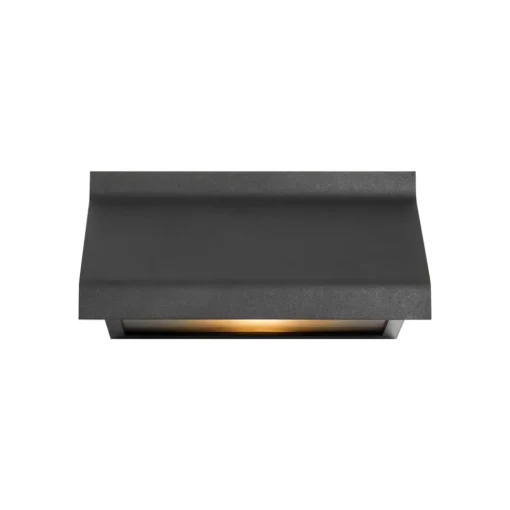 Nordlux Tadas utendørs vegglampe, aluminium, glass, svart Online