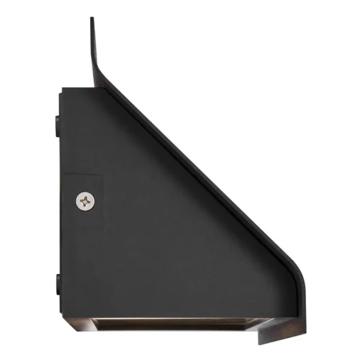 Nordlux Tadas utendørs vegglampe, aluminium, glass, svart Online