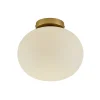 Nordlux Taklampe Alton med glass-skjerm, messing/opal Discount