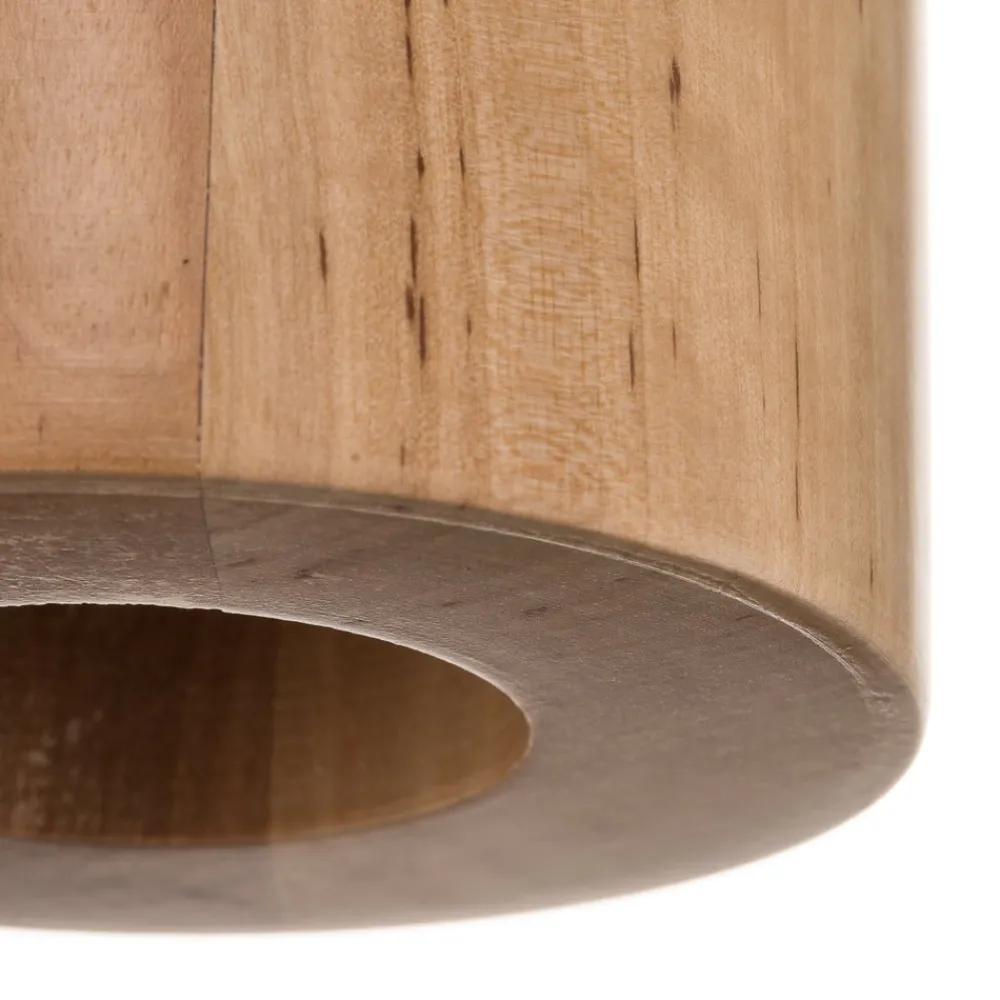 SOLLUX LIGHTING Taklampe Ara som sylinder i tre| Spotter I Tak