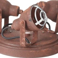 Brilliant Taklampe Bente rust rund 3 lyskilder New