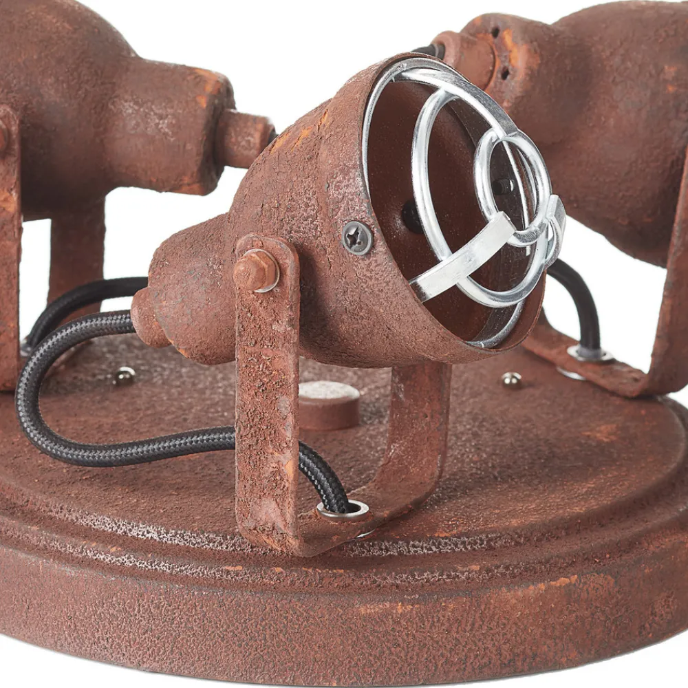 Brilliant Taklampe Bente rust rund 3 lyskilder New