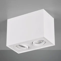 Trio Lighting Taklampe Biscuit, 2 lyskilder, hvit| Spotter I Tak