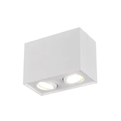 Trio Lighting Taklampe Biscuit, 2 lyskilder, hvit| Spotter I Tak