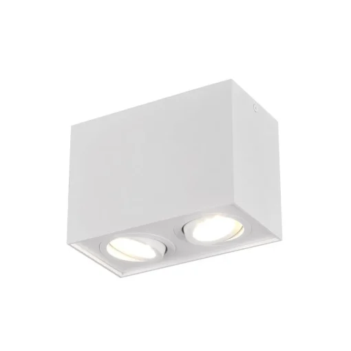 Trio Lighting Taklampe Biscuit, 2 lyskilder, hvit| Spotter I Tak