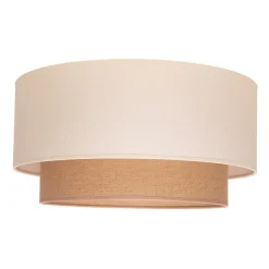 Duolla Taklampe Boho, Ø 45 cm ecru/jute| Design- Og Hotellbelysning