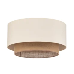 Duolla Taklampe Boho, Ø 60 cm, ecru/jute| Design- Og Hotellbelysning|Taklamper