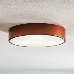 TEMAR LIGHTING Taklampe Cleo 400, Ø 40 cm kobber Clearance