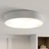 TEMAR LIGHTING Taklampe Cleo, Ø 50 cm, IP20, hvit, metall, E27| Design- Og Hotellbelysning|Taklamper
