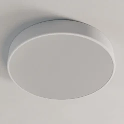 TEMAR LIGHTING Taklampe Cleo, Ø 50 cm, IP20, hvit, metall, E27| Design- Og Hotellbelysning|Taklamper