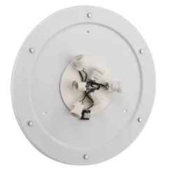 TK Lighting Taklampe Kantoor New, Ø 88 cm, grå| Taklamper