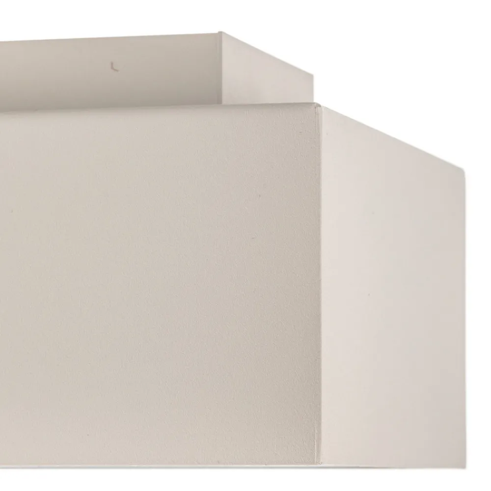 SOLLUX LIGHTING Taklampe Kasi i stål i hvit, 2 lyskilder Clearance